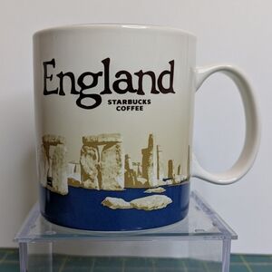 Starbucks England 2017 Coffee Mug, Blue Global Icon Series Stonehenge